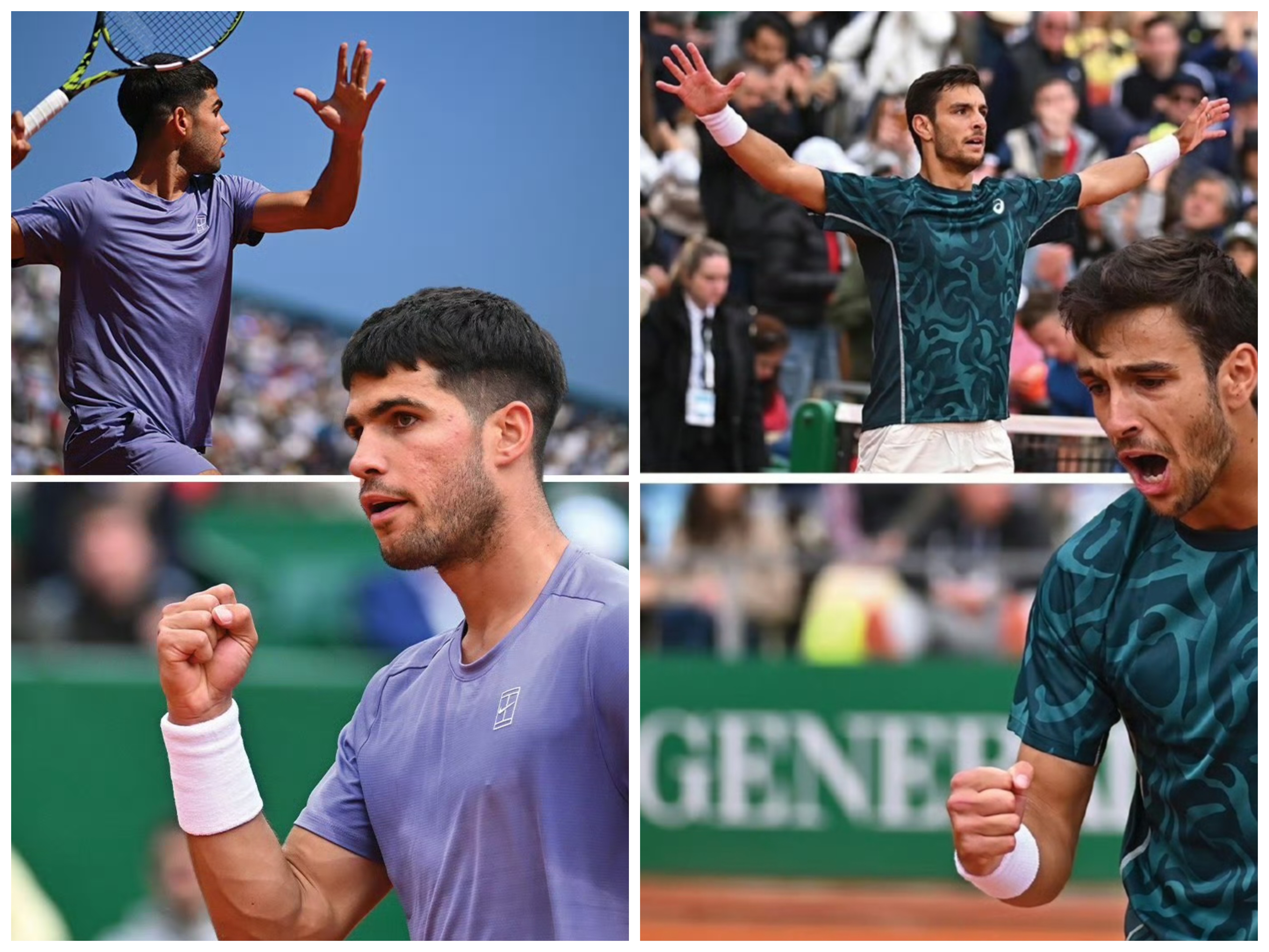 蒙特卡洛大师赛力克法网，德约科维奇刷新纪录