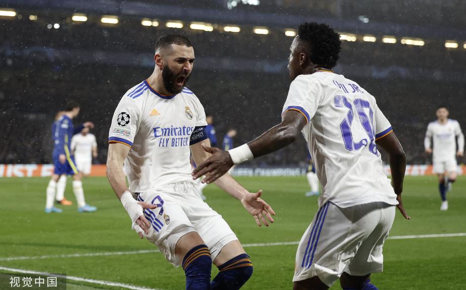 法国翻盘切尔西，本泽马关键制胜